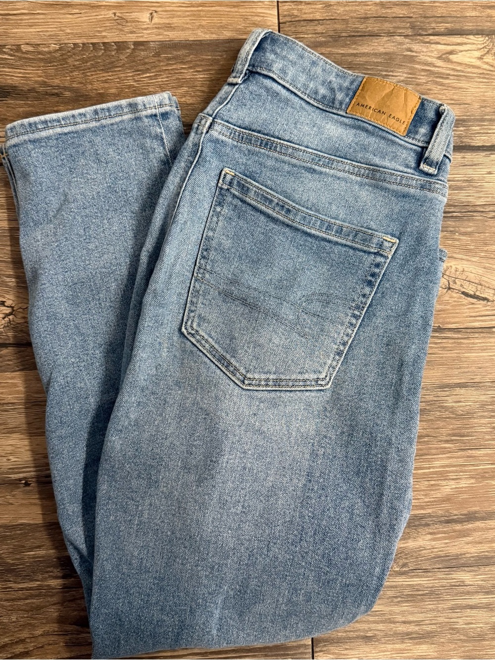 American Eagle Outfitters Light Wash Men's Straight Jeans